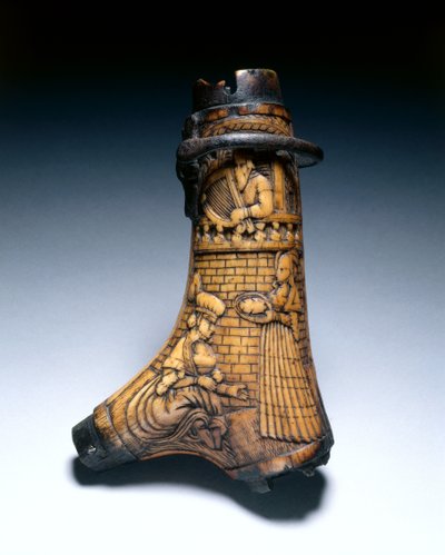 火薬入れ、1580年頃 作： German School