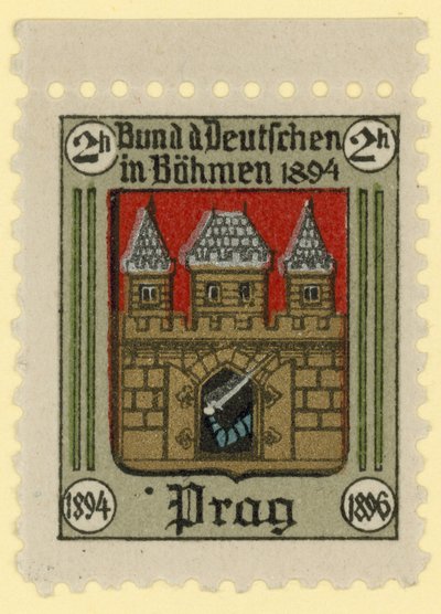 プラハ、ボヘミアのドイツ人連盟、1894 作： German School