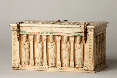 聖遺物棺 ドイツ・ケルン 1150年頃（木・象牙 作： German School
