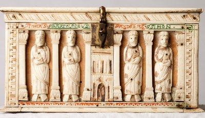 聖遺物棺 ドイツ・ケルン 1150年頃（木・象牙 作： German School