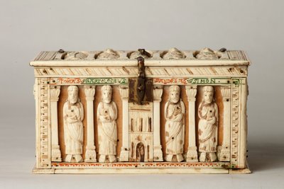 聖遺物棺 ドイツ・ケルン 1150年頃（木・象牙 作： German School