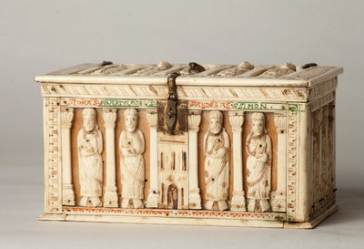 聖遺物棺 ドイツ・ケルン 1150年頃（木・象牙 作： German School