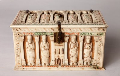 聖遺物棺 ドイツ・ケルン 1150年頃（木・象牙 作： German School