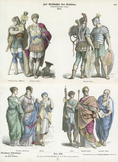 ローマの衣装 作： German School