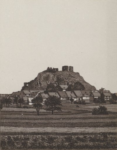 エンジェルハウス廃墟（リトグラフ 作： German School