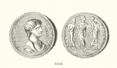 サルスト（ローマの歴史家・政治家）（彫刻作品 作： German School