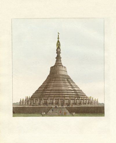 ペグの黄金寺院（ショーマドゥ）（彩色された彫刻作品 作： German School