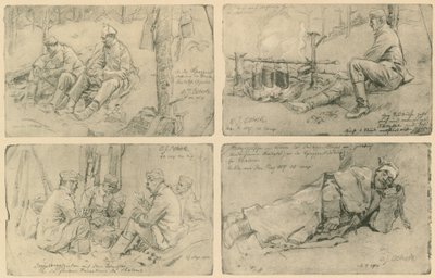 西部戦線の兵士 作： German School