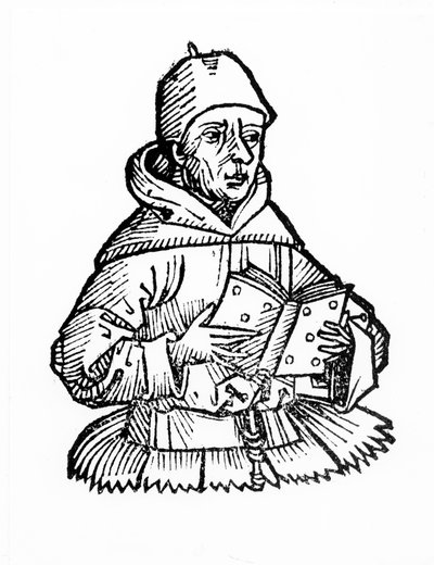 聖エギディウス、ハルトマンスカル作「Liber Chronicarum」（1440-1514）1493 作： German School