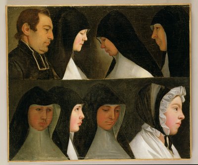 修道女、初心者、修道院長の研究 作： German School
