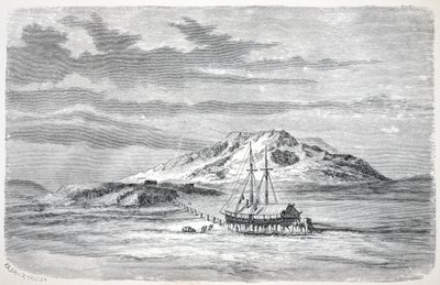 サビーネ島のゲルマニア、パブ。ロンドン1874 作： German School