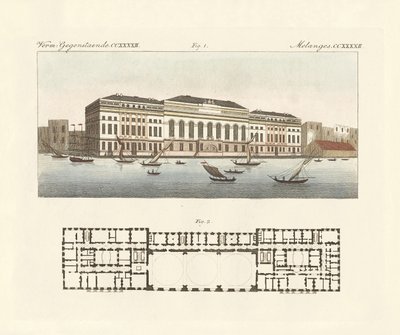 ロンドンの新しい税関 作： German School