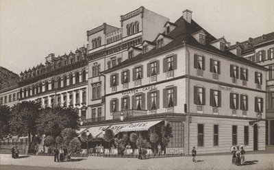 シアターカフェ、ゴールドナーシルト（リトグラフ 作： German School