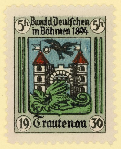 トラウテナウ、ボヘミアのドイツ人連盟、1894 作： German School
