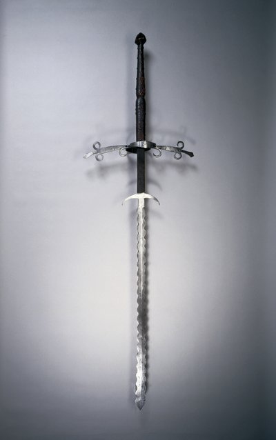 華やかな刃の両手剣、1550-1600 作： German School