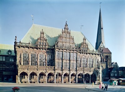 1405-09に建てられた市庁舎の景色 作： German School