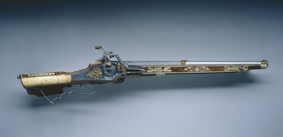 ホイールロックライフル、1618 作： German School