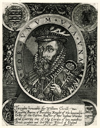 ウィリアム・セシル ロード・バーレイ（William Cecil Lord Burleigh 作： German School