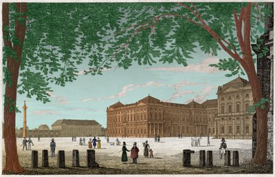 ヴュルツブルク(エッチング、1850年頃) 作： German School