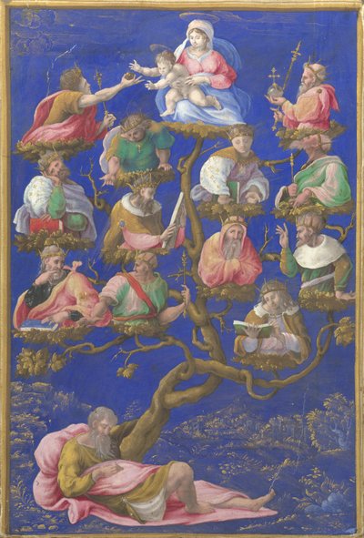 ジェシーの木、1535年頃 作： Gerolamo Genga