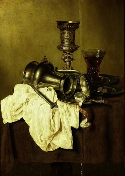 静物 作： Gerret Willemsz. Heda