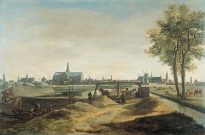 ハールレムの新要塞 作： Gerrit Adriaenszoon Berckheyde