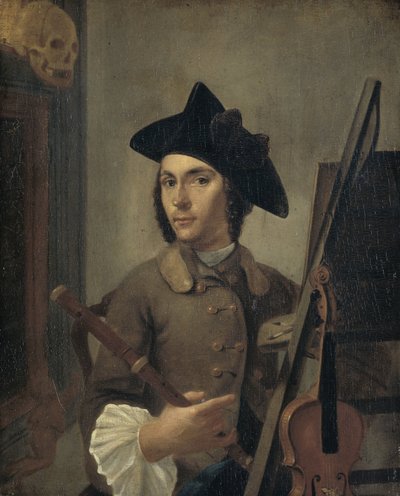 自画像 作： Gerrit Backhuijzen