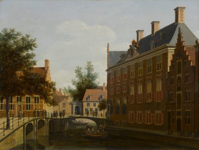 アムステルダムのOude Zijds Herenlogement (紳士用ホテル) 作： Gerrit Berckheyde