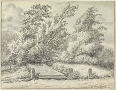 Johannes Jelgerhuis Rienksz の墓。 作： Gerrit Lamberts