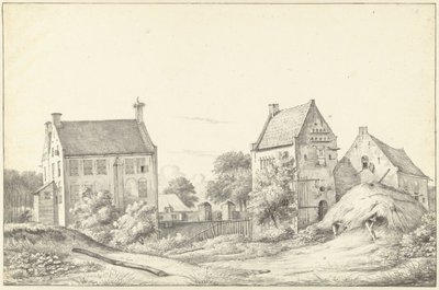 ユトファース近くの家 Vroonestein 作： Gerrit Lamberts