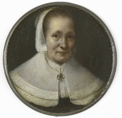 50 歳の女性の肖像 作： Gerrit Lundens