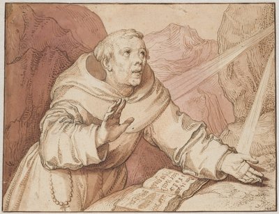 聖痕を受ける聖フランシスコ 作： Gerrit Pietersz.