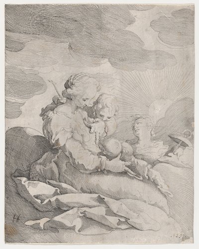 信仰、希望、慈善、約。 1593年。 作： Gerrit Pietersz Sweelink