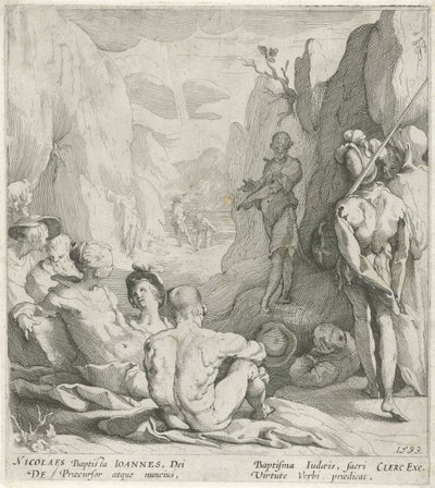 洗礼者ヨハネの説教 作： Gerrit Pietersz. Sweelink