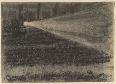 Circus Carré の観客席に投光照明 作： Gerrit Willem Dijsselhof
