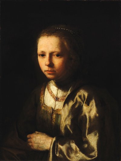 少女 作： Gerrit Willemsz Horst
