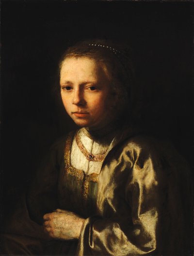 少女、17世紀。 作： Gerrit Willemsz Horst