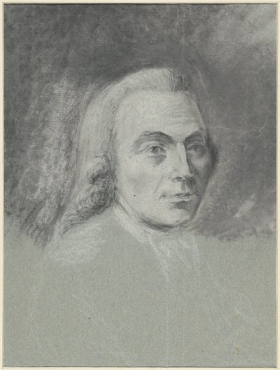 かつらをつけたゲリット・ゼゲラーの自画像 作： Gerrit Zegelaar