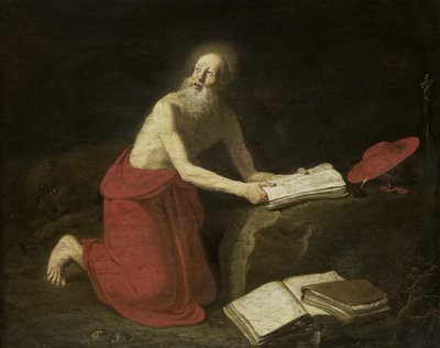 聖ジェローム 作： Gerrit de Haen