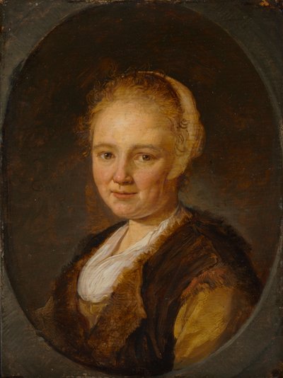 若い女性 作： Gerrit or Gerard Dou