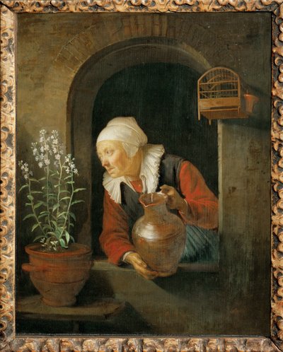  作： Gerrit or Gerard Dou