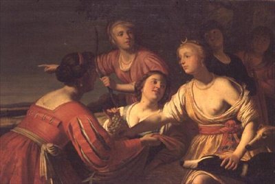 ダイアナとそのニンフたち 作： Gerrit van (follower of) Honthorst