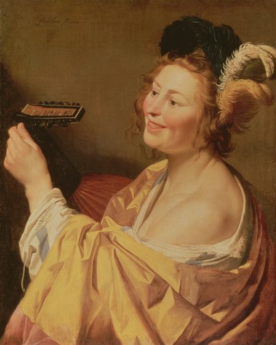 ミュージシャン、1624年 作： Gerrit van Honthorst
