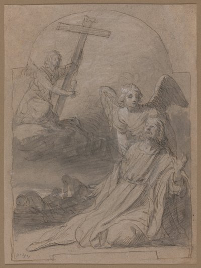 オリーブの園のキリスト 作： Gerrit van Honthorst