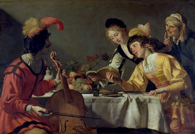 コンサート 作： Gerrit van Honthorst