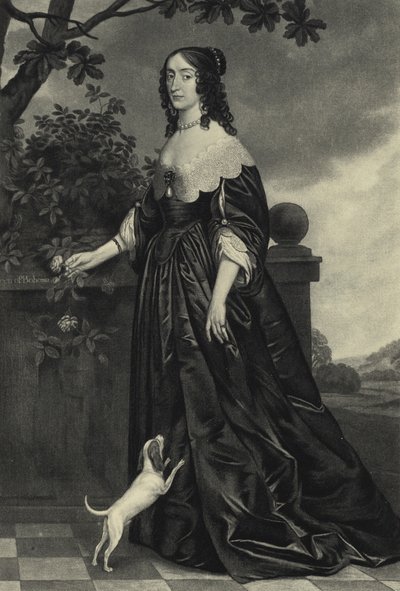 エリザベススチュアート、ボヘミアの女王 作： Gerrit van Honthorst