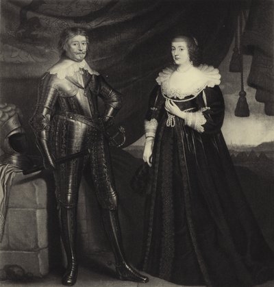フレデリックヘンリーとアマリア 作： Gerrit van Honthorst