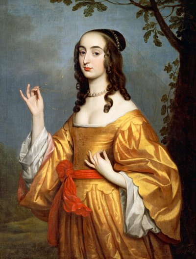 ナッソー伯爵夫人ルイーズ・ヘンリエットの肖像 (ハーグ) 作： Gerrit van Honthorst
