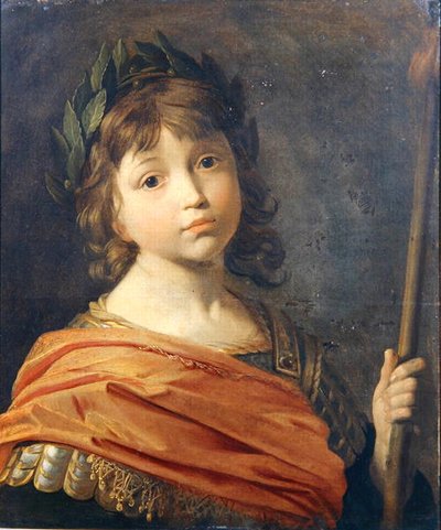 ルパート王子（1619-82）少年時代の火星（油彩・キャンバス） 作： Gerrit van Honthorst