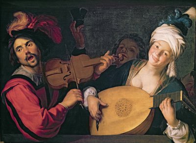 コンサート 作： Gerrit van Honthorst